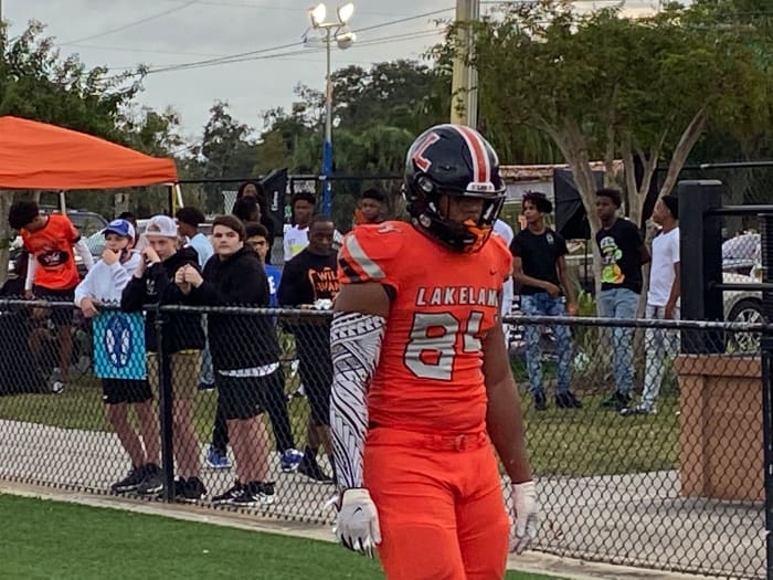 Keahnist Thompson, Defensive End, Lakeland (Fla.) High School - Aug. 27, 2021 versus Clearwater